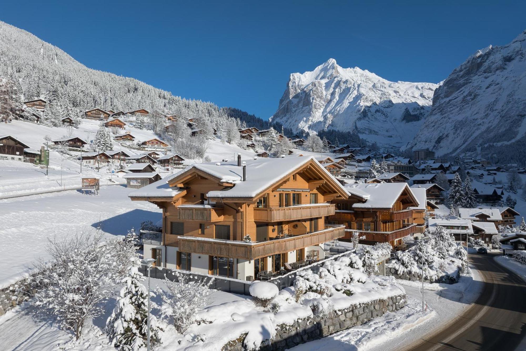 Chalet Alia And Apartments-Grindelwald By Swiss Hotel Apartments Exterior photo